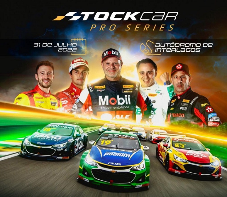 STOCK CAR 2022 - ETAPA DE INTERLAGOS/SP  31/07/2022 - CORRIDA COMPLETA 