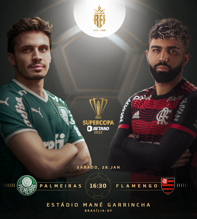 Palmeiras vence o Flamengo e conquista a Supercopa do Brasil 2023