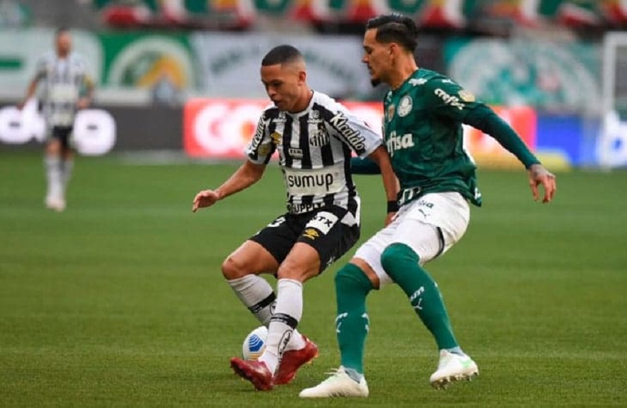 SANTOS X PALMEIRAS TRANSMISSÃO AO VIVO DIRETO DA VILA BELMIRO - CAMPEONATO  BRASILEIRO 2023 