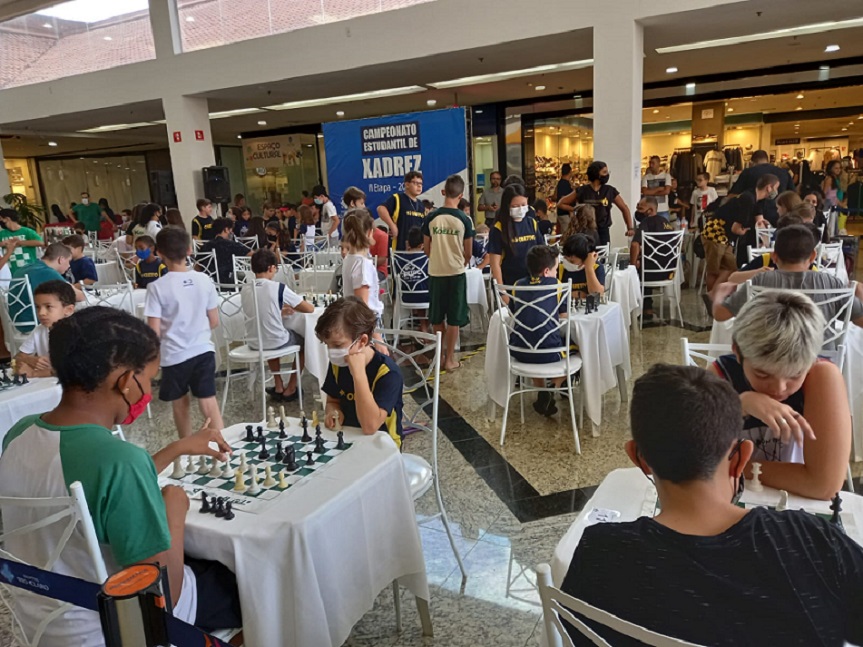 Tem campeonato de xadrez no Shopping - JCAM 4.0