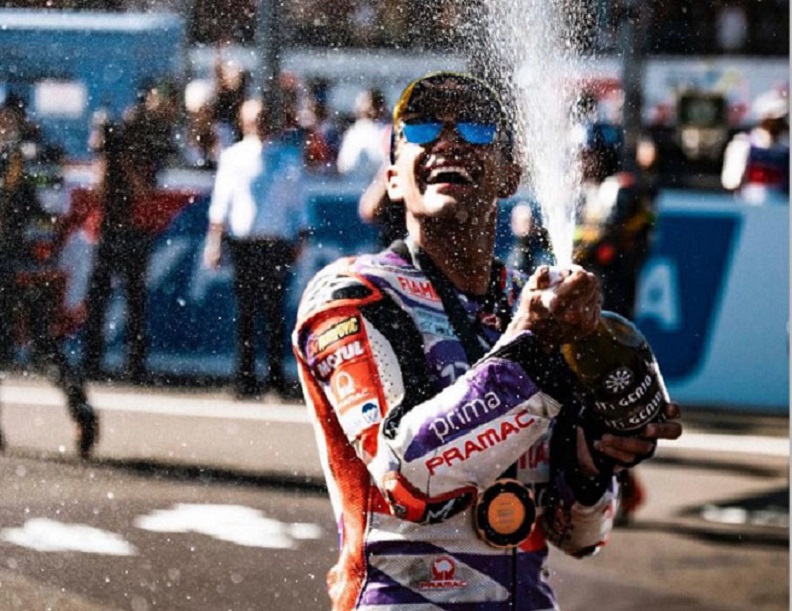 Em dia de coroação da Ducati, Jorge Martin vence corrida sprint na  Indonésia e assume liderança do MotoGP