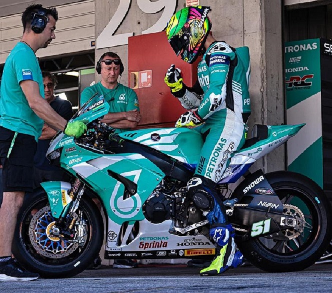 Eric Granado tem dia de treinos em Portugal pelo Mundial de Superbike 2023